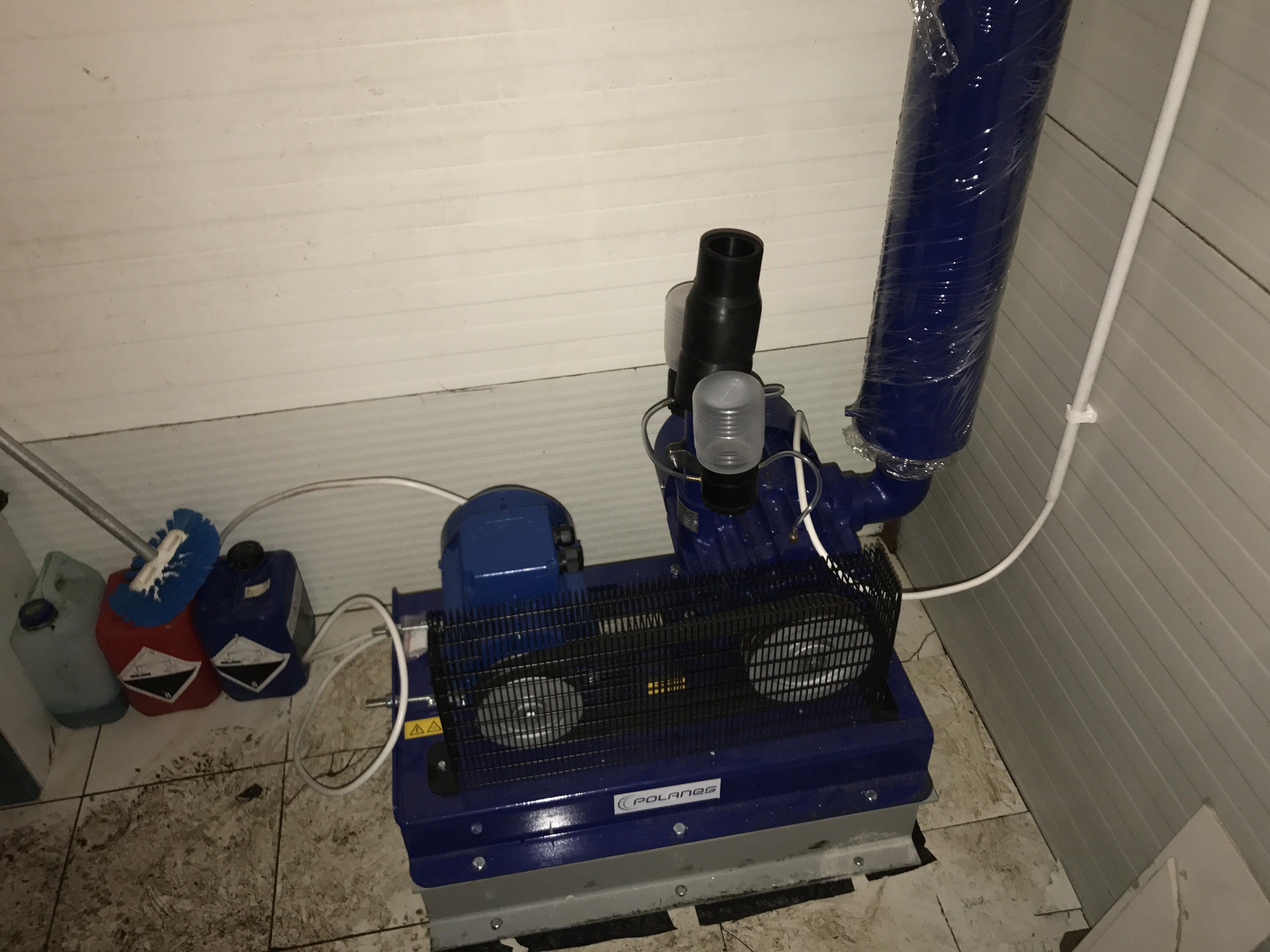 uzywane czesci systemu doju